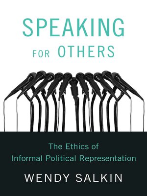 cover image of Speaking for Others